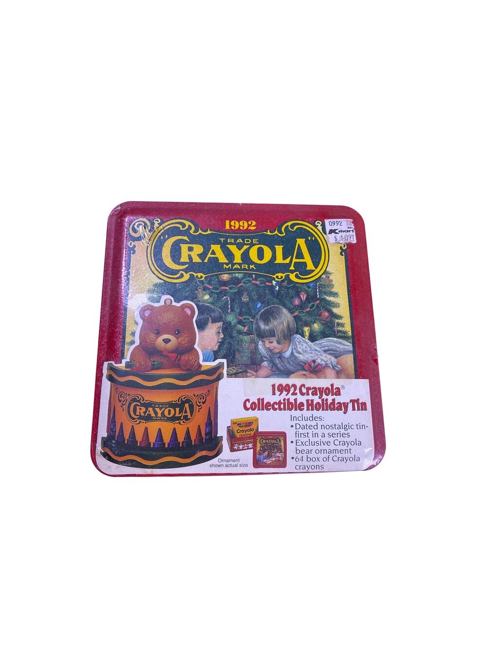 Vintage 1992 Crayola Christmas Crayon Set NWT Deadstock Holiday Collectible Rare